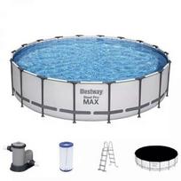 Karkasinis baseinas Bestway 56462 Steel Pro Max Set 549x122 cm