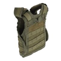 Mini Beer Vest Nylon Beverage Cooler Holder Bottle Sleeve Jacket for Beer Decoration OD Green armijos žalia spalva
