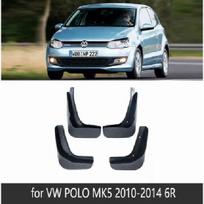 4 vnt automobilių purvasaugiai, skirti Volkswagen VW Polo 6R 6C 2010–2017 m. purvasaugis, apsauga nuo purslų, sparnas Polo 6R 2010-2014