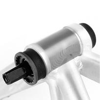 Dviračio apatinio kronšteino keturių skylių ašies dviračio dalys, skirtos kvadratiniam kūginiam veleno švaistikliui(68x127,5 mm) 68X124.5MM