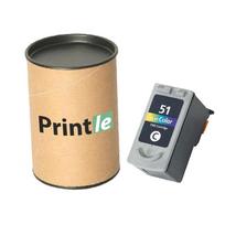Canon CL-51 (0618B001) kasetė spalvota 560psl (Printle) CL51 (su mikroschema)