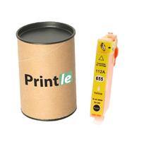 HP 655 (CZ112AE) kasetė geltona/yellow 600psl (Printle)  (su mikroschema)
