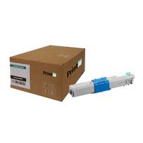 OKI 44973535 kasetė žydra/cyan 1500psl (Printle)  (su mikroschema)