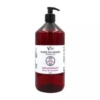 Masažo aliejus VCee, rožė - levanda, 1000 ml