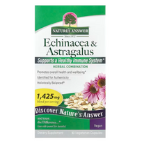 Nature's Answer Echinacea & Astragalus 90 vcaps