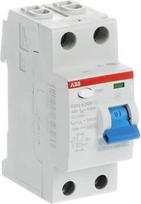 2P 40A A 30mA Residual Current Circuit Breaker (RCCB) F202 A-40/0.03 110V 2CSF202199R1400 | 8012542343233