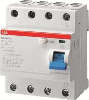 4P 40A A 30mA Residual Current Circuit Breaker (RCCB) F204 A-40/0.03 110V 2CSF204199R1400 | 8012542342830