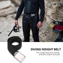 KEEP DIVING Scuba Snorkeling Diving Weight Webbing Waist Belt juoda