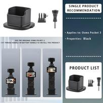 Dalys ir priedai DJI OSMO Pocket 3 - Stovo pagrindo išplėtimo rinkinys - 1/4'' sraigtinis tvirtinimo laikiklis, Suderinamumas: Osmo Pocket 3