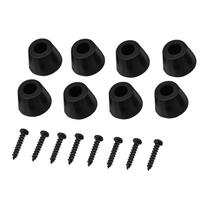 4 poros 30x20mm guminės kojelės Anti-Vibration pagrindo padėklas Stovas garsiakalbiui, gitaros stiprintuvui Su varžtais