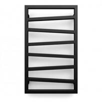 Terma ZigZag 835x500mm juodos matinės spalvos džiovintuvas