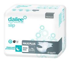 Sauskelnės suaugusiems Dailee Slip Premium Maxi Plus L/XL, 24 vnt.