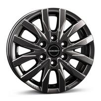 Ratlankis BORBET R17x6.5 6x120 ET 50 CB 74 (Mistral Anthracite Glossy Polished) (1215 KG kg)