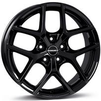 Ratlankis BORBET R18x8 5x120 ET 45 CB 65 (Black Glossy) (900 kg)