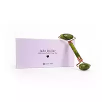 Jade Gua Sha veido masažo volelis. žalias