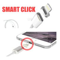 Laidas USB-A į Lightning, 1 m, TLI 07 Magnet : Spalva - Balta (WT)