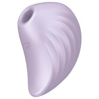 Satisfyer Pearl Diver - klitorio stimuliatorius su oro bangomis - violetinė