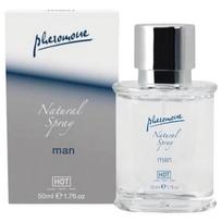 HOT Natural - feromonų purškiklis vyrams - 50 ml