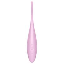 Satisfyer Twirling Joy - programėle valdoma klitorio vibratorius (rožinis)