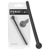 You2Toys - Dilator Piss Play - tuščiaviduris silikoninis dilatorius (juodas)