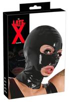 „Latex čiulpti kaukė (juoda)“