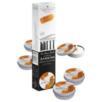 Petits Joujoux Athena - masažo žvakė - muskuso kvapo (5 x 43 ml)