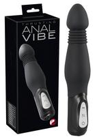 You2Toys - analinis vibratorius - stumiantis, juodas