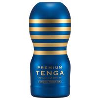 TENGA Premium Original - vienkartinis masturbatorius - mėlynas