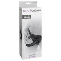 Pipedream - Anal Fantasy The Pegger - prisegamas dildo (juodas)