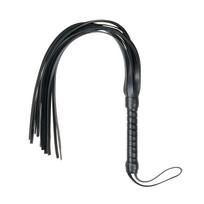 Easytoys - botagėlis - dirbtinės odos - juodas