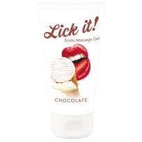 Lick it! - valgomas lubrikantas - balto šokolado skonio - 50ml
