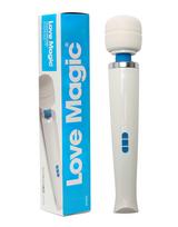 Love Magic Wand - belaidis masažuoklis vibratorius - baltas