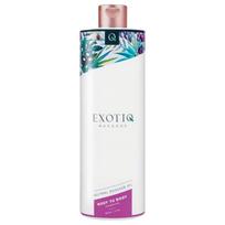 Exotiq - masažo aliejus su šildomuoju efektu - 500ml