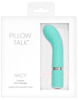 Pillow Talk Racy - G taško vibratorius - siauras, įkraunamas - turkio spalvos
