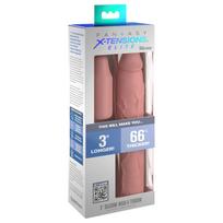 Pipedream - X-TENSION Elite 3 - pagal dydį karpoma penio mova (natūrali)
