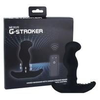 Nexus G-stroker - prostatos masažuoklis vibratorius su nuotolinio valdymo pultu