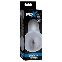 PDX Pump & Dump - tikroviškas dirbtinis užpakaliuko masturbatorius (skaidrus)