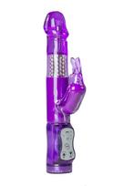 Easytoys Rabbit - vibratorius su karoliukais ir klitorio stimuliacija