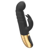 Dorcel G-stormer - įkraunamas, stumiantis klitorio rankenėlės vibratorius (juodas)