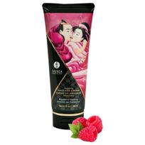 Shunga - masažo kremas - avietės - 200 ml