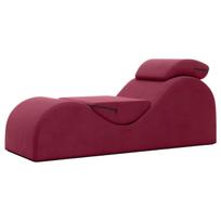 Liberator Esse Lounger - tantra fotelis - reguliuojamas, 3 dalių, raudonas