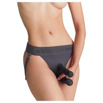 Strap-on-me - apatiniai prisegamam dildo, XS-XXL (pilki)