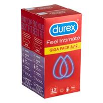 Durex Feel Intimate - ploni prezervatyvai - 2x12 vnt. pakuotė
