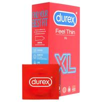 Durex Feel Thin XL - prezervatyvai - natūralaus pojūčio - 10 vnt