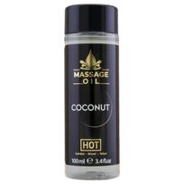 HOT - masažo aliejus kūno priežiūrai - kokosas - 100 ml