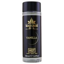 HOT - masažo aliejus kūnui - vanilės kvapo - 100 ml