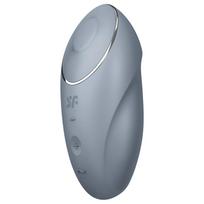 Satisfyer Tap & Climax 1 - 2in1 klitorio vibratorius - pilkas