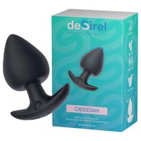 Desirel Obsidian - programėle valdomas analinis vibratorius (juodas)