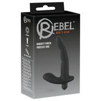 Rebel Naughty Finger - prostatos vibratorius - juodas