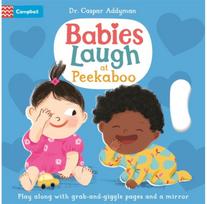 Babies Laugh at Peekaboo Play Along with Grab-and-pull Pages and Mirror